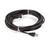 Patch Cord Cat5E Montado Preto - 30 Metros