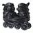 Patins Traxart Volt + 2.0 Preto  Inline Freestyle - 80mm ABEC-9