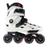 Patins Volt + 2.0 Branco Inline Freestyle Traxart 80mm Abec-9