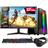 PC Gamer Completo 2Eletro Go, Intel Core i7, 16GB RAM, Radeon RX 4GB, SSD 256GB, 500W 80 Plus, Monitor 23" Full HD 75Hz, Kit Gamer com Headset - PG2E-RGB1028GO