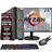 PC Gamer Completo 3green Force AMD Ryzen 5 16GB DDR4 Placa de vídeo Radeon RX SSD 480GB Monitor 20" 75Hz Fonte 500W 3GFO-032