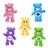 Pelucia ursinhos carinhosos care bear desenho boneco 33cm