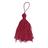 Pingente Tassel de Seda 7 Cm C/50 Unidades 