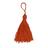 Pingente Tassel de Seda 7 Cm C/50 Unidades 