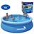 Piscina Inflável Redonda 300cm X 76cm 4600 Litros Kit Reparo