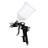 Pistola de Pintura Steula BC 73 Bico 2.0mm gravidade caneca 600ml