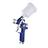 Pistola pintura gravidade hvpl ch hg-10 blue chiaperini