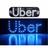 Placa de LED Uber  SUPER MODERNO