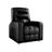 Poltrona do Papai Reclinavel Azera Sintetico Preto Matrix