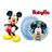 Prato Bowl Com Ventosa E Tampa Disney Mickey - Babygo