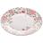 Prato Raso de Porcelana Pink Garden 26cm 1 peça - Lyor