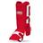 Protetor de pernas Franklin Sports PRT Series Baseball Softball Red