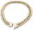 Pulseira Groumet Elo Duplo com Fecho Gaveta Masculina 19cm 5.0 grama em Ouro 18k