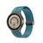 Pulseira Silicone Fecho Magnético para Galaxy Watch 5 Watch5 Watch 4 Watch4 - Azul Petróleo