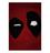 Quadro A4 em MDF Deadpool 001 - Placa