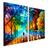 Quadro Abstrato Freshness Cold 60x90 Sala Quarto Moderno