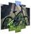 Quadros Decorativos Mosaico Mountain Bike"