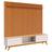 Rack Bancada Classic 2 Gavetas com Painel para TV Suspenso Ripado Loft 2.2 Off White Nature - Imcal