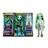 Rainbow Vision Shadow High Neon Shadow- Harley Limestone (Neon Green) Posable Fashion Doll. 2 Roupas de Designer para Mix & Match, Acessórios de Banda de Rock Playset, Great Toy Gift Kids 6-12 Anos & Coletor