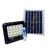 Refletor LED Solar 200W Com Painel Solar Completo