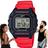 Relógio de Pulso Casio Illuminator Masculino Digital Esportivo Prova Dágua 50 Metros Verde Preto Azul Vermelho Laranja W-218H