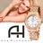 Relógio Feminino Ana Hickmann Dourado Original 434791