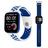 Relógio Inteligente Smartwatch Champion C033 Ch50033A Branco Azul Unissex