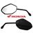 Retrovisor Moto Titan 125 150 Par Padrão Honda 160 Tamanho Normal