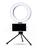 Ring Light Mesa Iluminador 6 Tripé 16Cm Suporte Celular