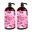 Sabonete líquido Dead Sea Collection Cherry com minerais 2x2L