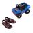 Sandália Homem Aranha Buggy com Carrinho 22940 Preta