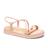 Sandália Mississipi Feminina Flatform Com Enfeite - Rose