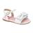 Sandália Molekinha Menina 2112.680 Fivela Macia Flat Papete Infantil