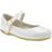 Sapatilha Infantil Verniz Branco  Confortavel Menina 3001