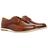 Sapato Masculino Linha Social Confort Couro Oxford Cor Caramelo