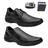 Sapato Social Masculino Confortavel Antistress Ortopedico Combo 2 Pares