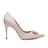 Scarpin Couro Off White Salto Alto Paloma Werner