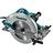 Serra Circular 260 à 270mm 10-1/4 10-5/8 2000W 4100 RPM com Lamina Chave Guia HS0600 220V Makita