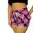 Short Feminino Curto Justo Elástico Estampas Sortidas Suplex PP ao Plus Size