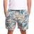 Short Tactel Ox Silver Floral Flores