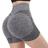 Shorts Cinza Feminino Empina Bumbum Modela no Corpo