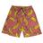 Shorts Praia Verão Bermuda Short Banana Cartoon Yellow 65