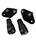 Slider Dianteiro Cb 1000R Premium Racing - Preto Brilhante