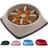 Slow Feeder Dog Bowl Gorilla Grip 1 xícara bege 100% livre de BPA