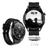 Smartwatch Relógio Inteligente Hw28 Preto Caixa De Metal Watch 40 Modelo Redondo Envio Já