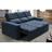Sofá 3 Lugares Retrátil e Reclinável Cama inBox Slim 2,00m Velusoft Azul