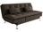Sofá-cama Casal 3 Lugares Reclinável Suede Linoforte Jade A2