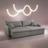 Sofá Cama Flora 02 Módulos de 100cm Br 15cm Meu Sofá Online