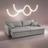 Sofá Cama Flora 02 Módulos de 80cm Br 15cm Meu Sofá Online