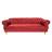 Sofá Chesterfield Elisabeth 2M - Suede Vermelho / sala de estar, recepção, barbearia